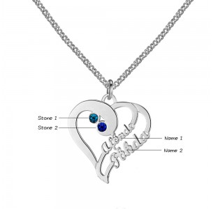 Personalized Birthstone Necklace JEWJONE101595